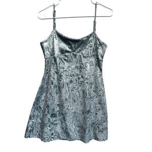 Vintage Velvet Women Babydoll Handmaiden Mini Dress M Originality
